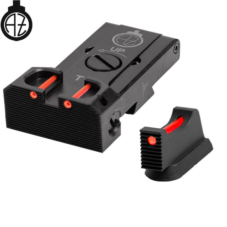 CZ TS 2, CZ TS 1 & CZ Shadow 2 Target justerbare sigtemidler med fiberoptik | type B
