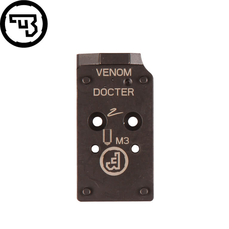 CZ Shadow 2 Optics Ready adapterplade | Docter footprint