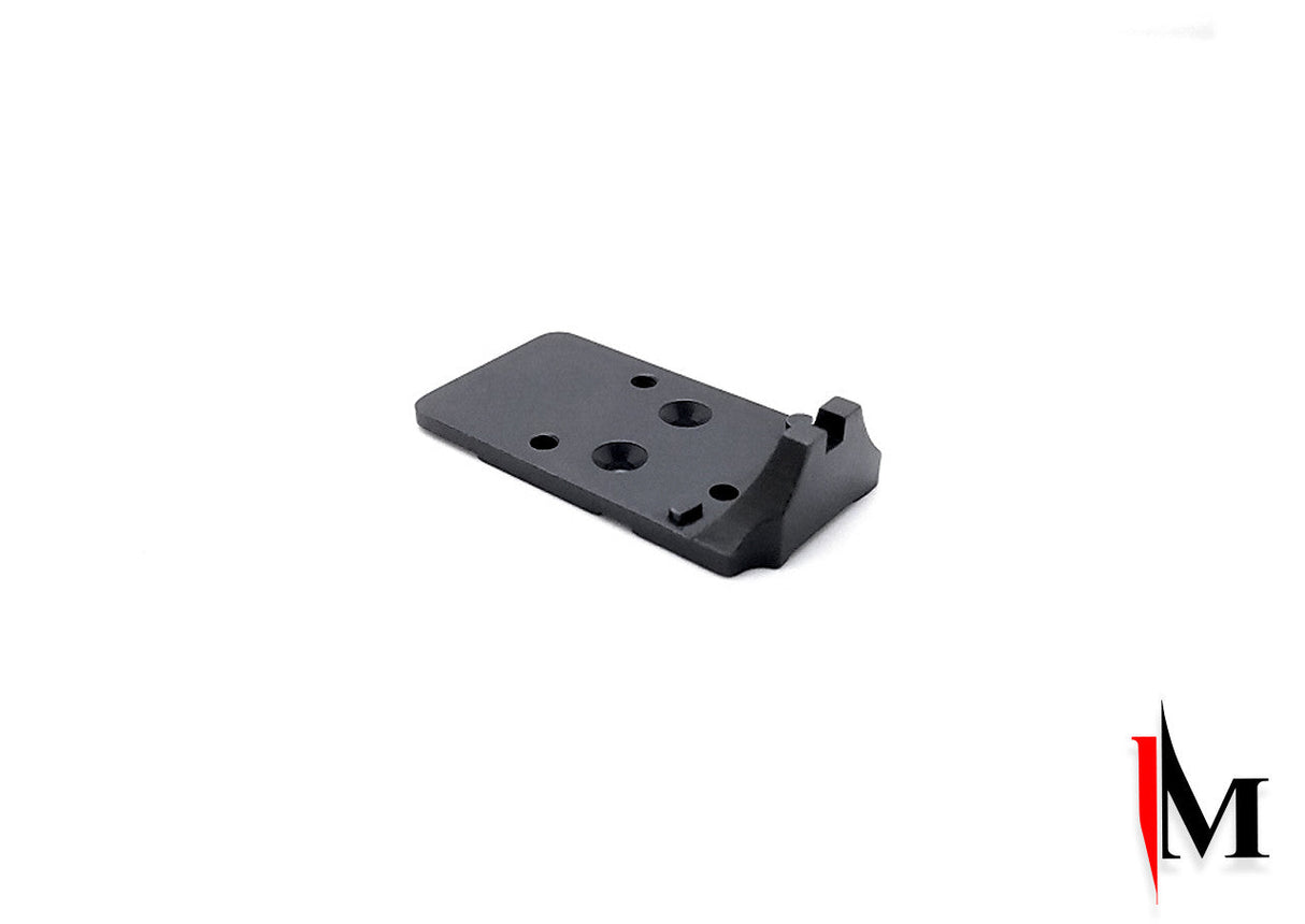 CZ Shadow 2 optics ready plate med integreret fremadrettet bagsigte | Trijicon RMR footprint