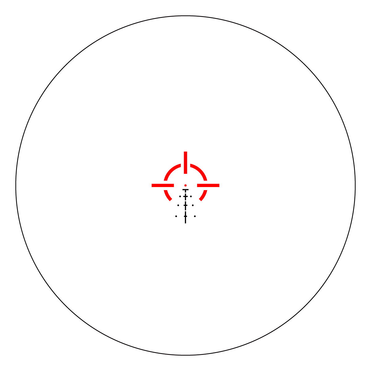 Vector Optics Paragon 3x18 ultra kompakt prismekikkertsigte