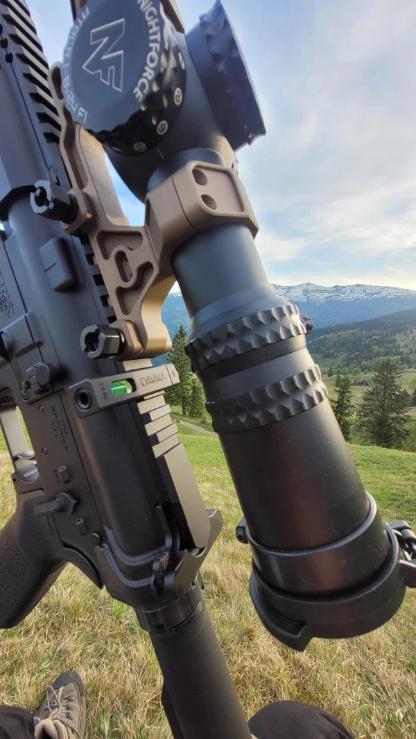 Side bobleniveau for riffelkikkert | Picatinny base