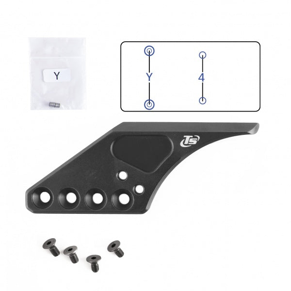 Rødpunkts side rødpunktsmontage for Tanfoglio models with pre-drilled holes | Trijicon RMR footprint