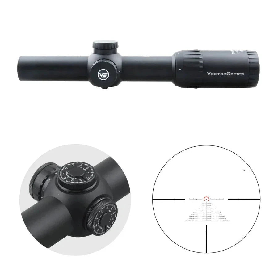 Vector Optics Constantine 1-8x24 FFP riffelkikkert Vector Optics