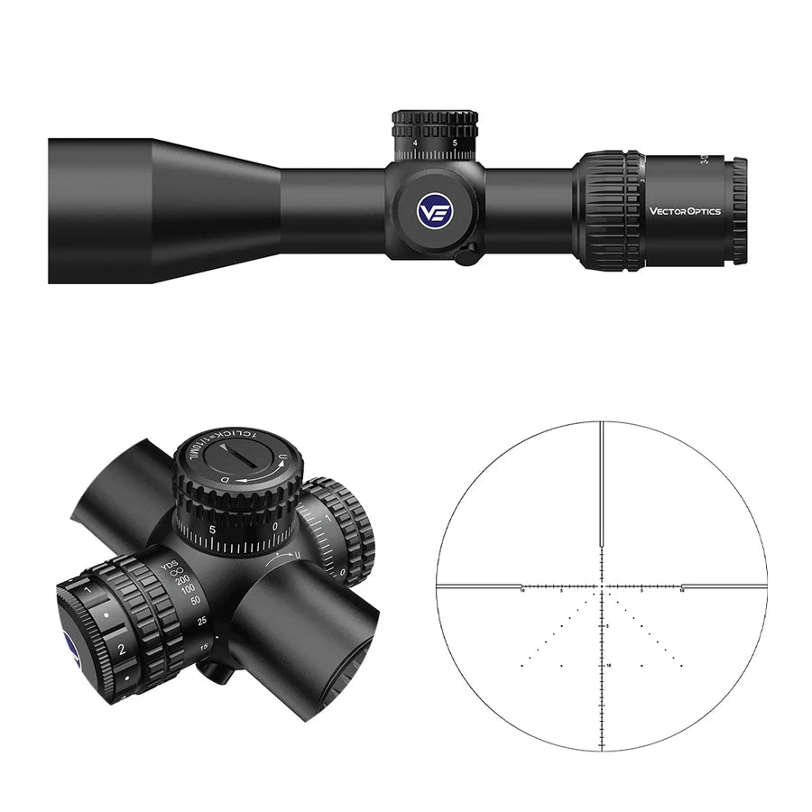 Vector Optics Veyron 10x44 SFP kompakt riffelkikkert