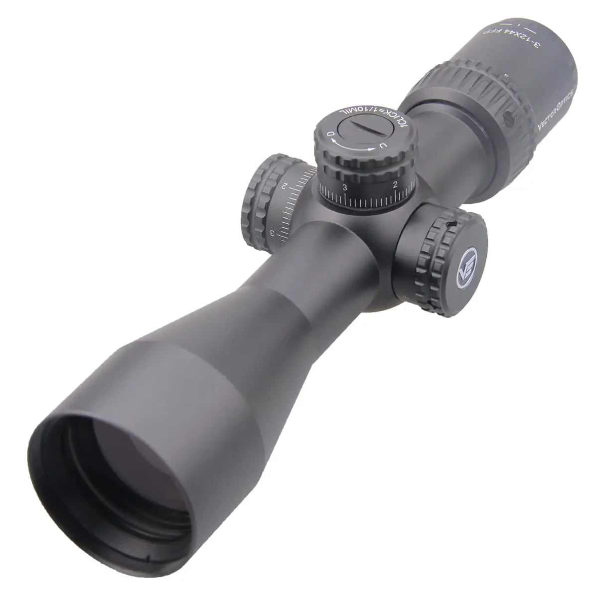 Vector Optics Veyron 3-12x44 FFP kompakt riffelkikkert