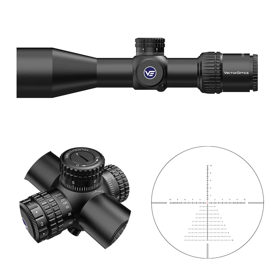 Vector Optics Veyron 3-12x44IR SFP kompakt riffelkikkert