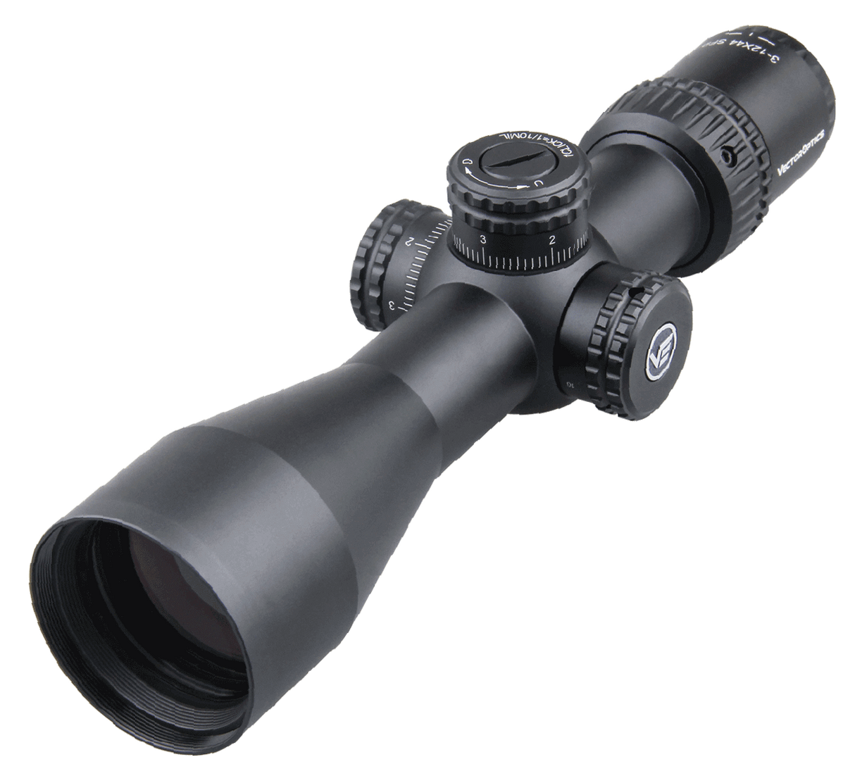 Vector Optics Veyron 3-12x44 SFP kompakt riffelkikkert