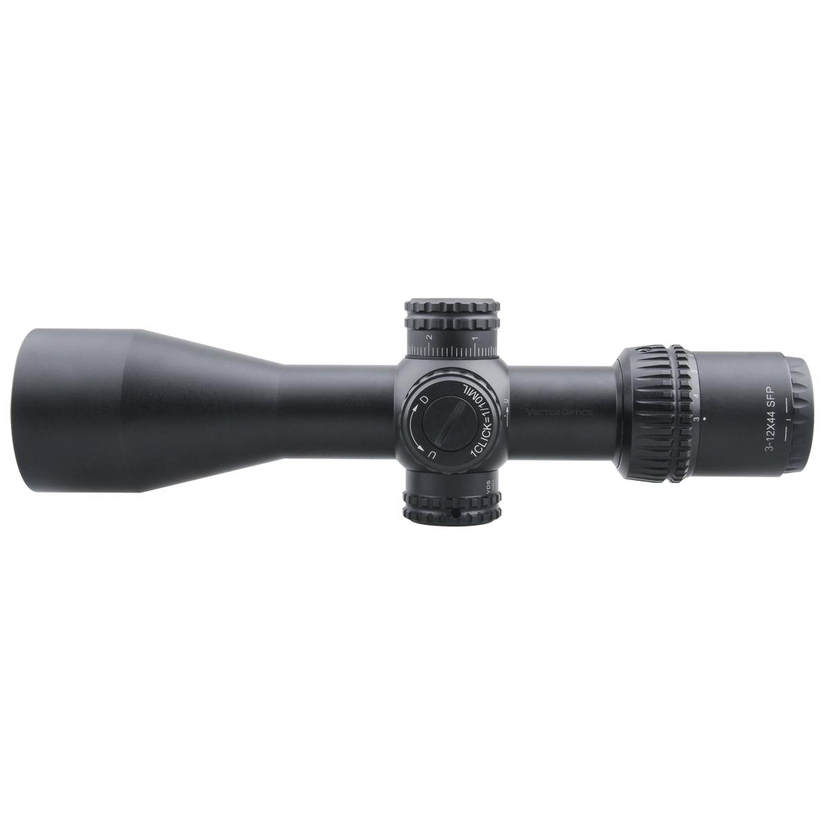 Vector Optics Veyron 3-12x44 SFP kompakt riffelkikkert