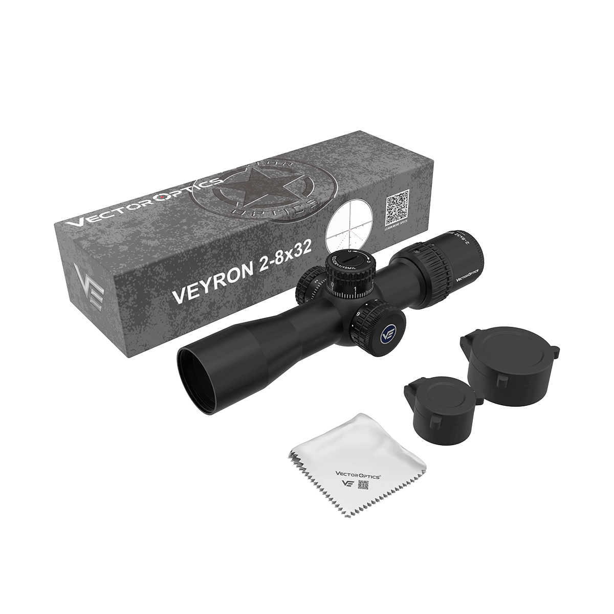 Vector Optics Veyron 2-8x32IR kompakt riffelkikkert Vector Optics