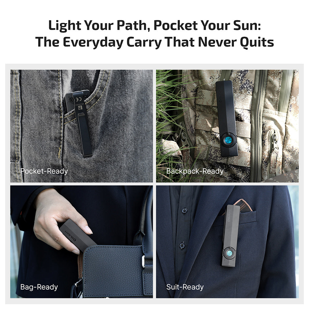 Olight ArkPro | flad 4-i-1 EDC lygte | 1.500 lm