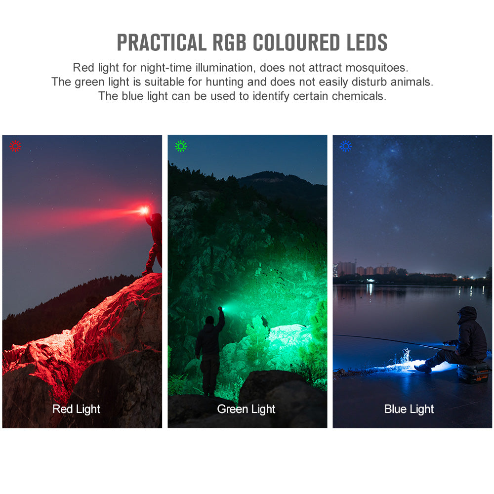 Olight Marauder Mini | genopladelig lygte i flere farver | 7.000 lm