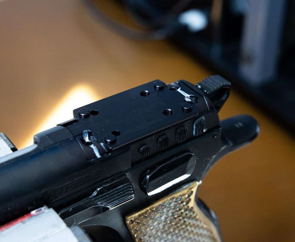Tanfoglio Stock 3 adapterplade | Shield RMSc footprint