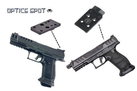 What Optics Ready Plates do Walther Pistols Use?