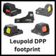 Rødpunktsigter med Leupold DPP footprint