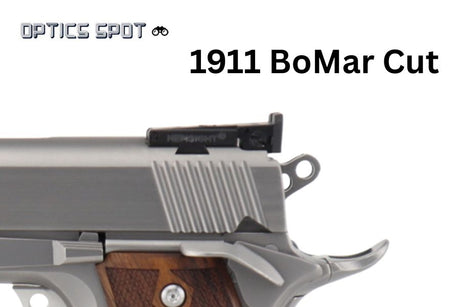 1911 [BoMar Cut] justerbart bagsigte | med fiberoptik