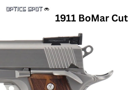 1911 [BoMar Cut] fuldt justerbart bagsigte | rillet med 3 punkter