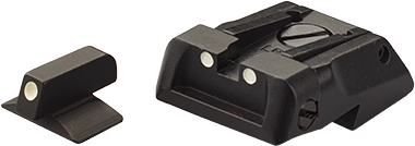 1911 [Novak Cut] adjustable sight set | with white dots