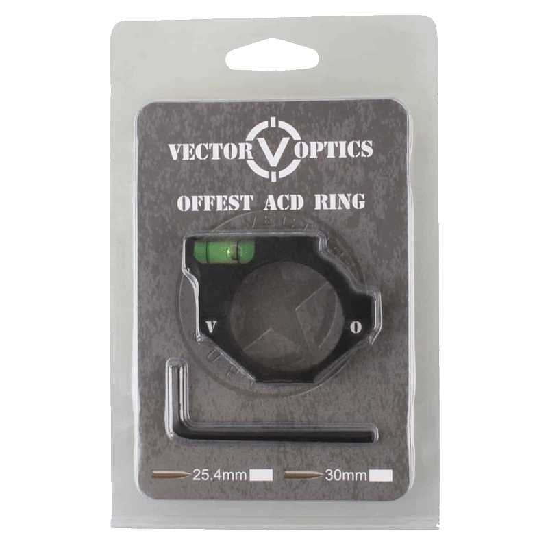 1 tomme [25,4 mm] offset bobleniveau til riffelsigte 