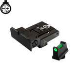 Justerbare sigtemidler til Glock [G17 G19 G26 & other] med fiberoptik | type