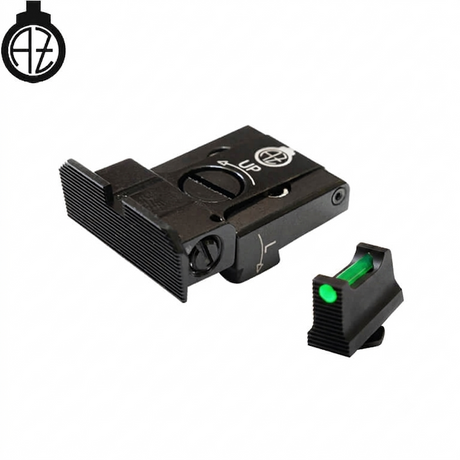 Justerbare sigtemidler til Glock [G17 G19 G26 & other] med fiberoptik | type