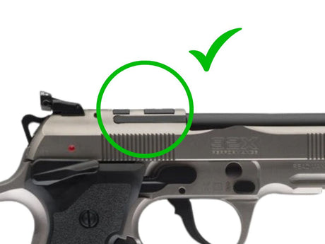 Beretta [92X 92XI 92 GTS 92X RDO M9A4] adapterplade | Trijicon RMR footprint