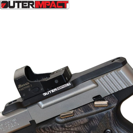 Browning Buck Mark adapterplade | type C [RMR, RTS & Docter footprint]