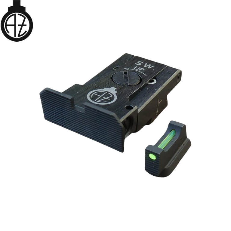 CZ Shadow 2 justerbar sigte med fiberoptik | type A 