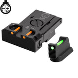 CZ Shadow 2, CZ 75 SP-01 Shadow justerbare sigtemidler med fiberoptik | type B