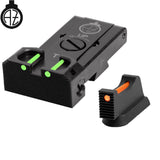 CZ TS 2, CZ TS 1 & CZ Shadow 2 Target justerbare sigtemidler med fiberoptik | type B
