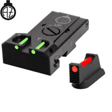 CZ TS 2, CZ TS 1 & CZ Shadow 2 Target justerbare sigtemidler med fiberoptik | type B