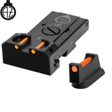 CZ TS 2, CZ TS 1 & CZ Shadow 2 Target justerbare sigtemidler med fiberoptik | type B