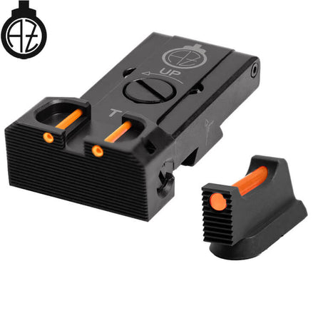 CZ TS 2, CZ TS 1 & CZ Shadow 2 Target justerbare sigtemidler med fiberoptik | type B