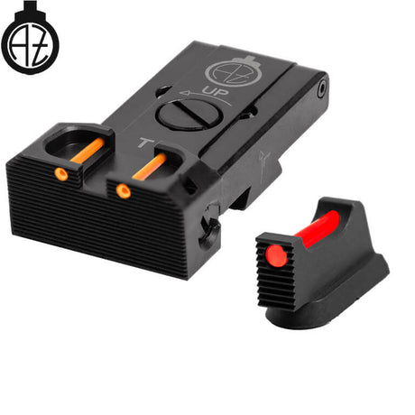 CZ TS 2, CZ TS 1 & CZ Shadow 2 Target justerbare sigtemidler med fiberoptik | type B