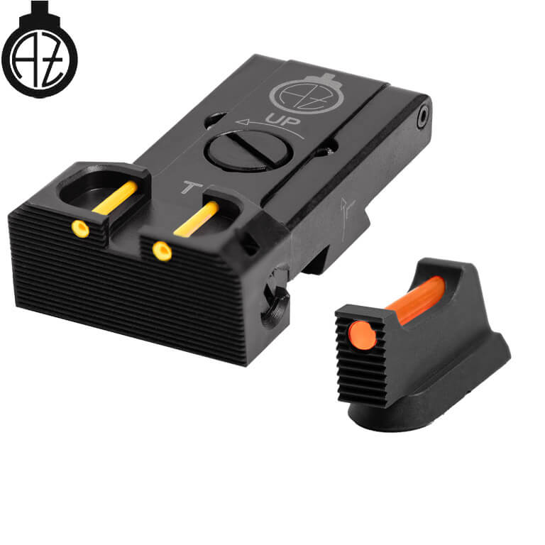 CZ TS 2, CZ TS 1 & CZ Shadow 2 Target justerbare sigtemidler med fiberoptik | type B