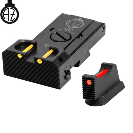 CZ TS 2, CZ TS 1 & CZ Shadow 2 Target justerbare sigtemidler med fiberoptik | type B