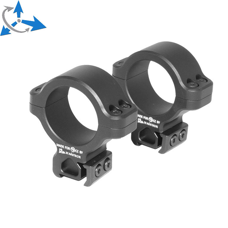 CZ 457 kikkertmontageringe for dovetail | 30mm
