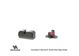 CZ P-09 NOCTURNE sport sigte med fiberoptik 