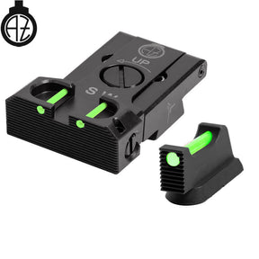 CZ Shadow 2, CZ 75 SP-01 Shadow justerbare sigtemidler med fiberoptik | type B
