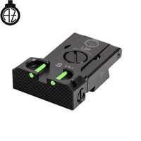 CZ Shadow 2 justerbart bagsigte | fiberoptik 