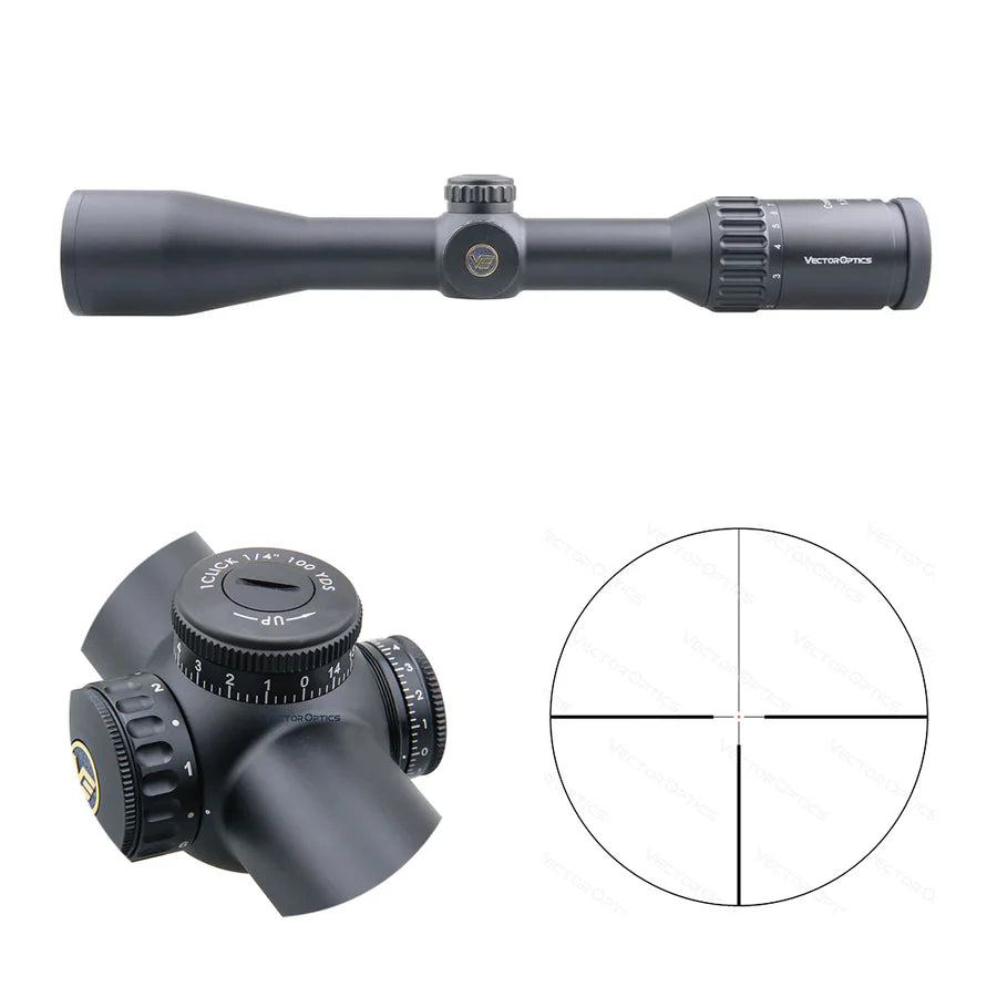 Vector Optics Continental 1.5-9x42 SFP riffelsigte 