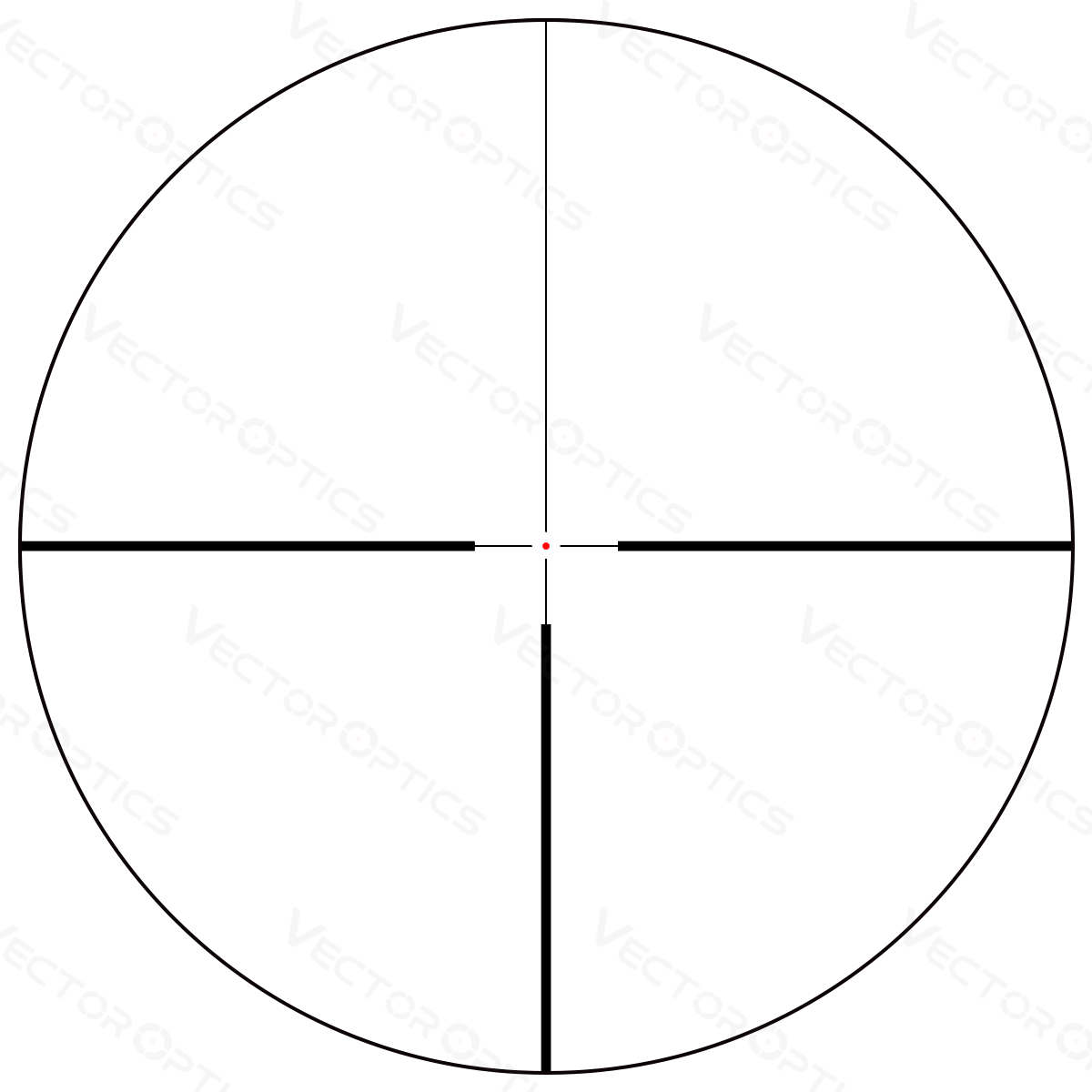 Vector Optics Continental 1.5-9x42 SFP riffelsigte 