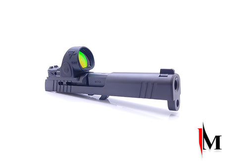 Dan Wesson DWX adapterplade with integrated bagsigte | Trijicon RMR footprint