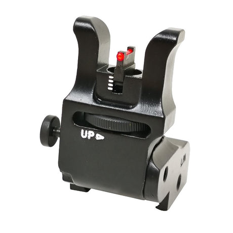 Foldbare justerbare sigtemidler til Picatinny base [AR-15 M4 & other] | med fiberoptik