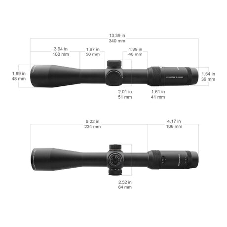 Vector Optics Forester 2-10x40SFP riffelkikkert