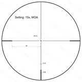 Vector Optics Forester 3-15x50SFP riffelsigte 
