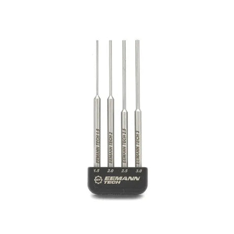 Bøssemager stansesæt | 1.5 - 2.0 - 2.5 - 3.0 mm Eemann Tech