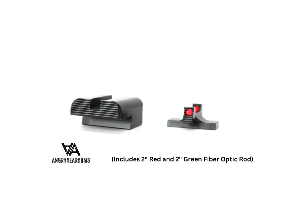 HK USP lav sport sigte med fiberoptik 