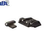 HK VP9, SFP9, VP40, P30, HK45 justerbare sigtemidler | hvide prikker