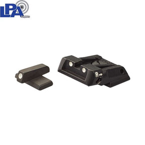 HK VP9, SFP9, VP40, P30, HK45 justerbare sigtemidler | hvide prikker
