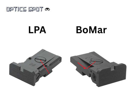1911 [BoMar Cut] rødpunktsmontage | type B [RMR & RTS footprint]